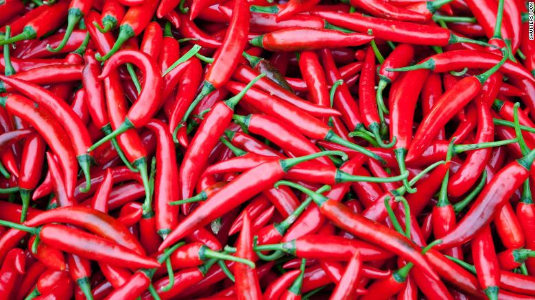 Eating chilies cuts risk of death from heart attack and stroke, study says