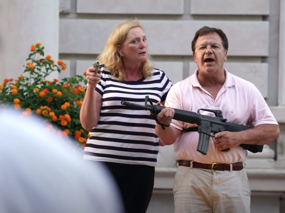 Gun-Wielding Couple Realized The Only One Who Will Protect You Is You
