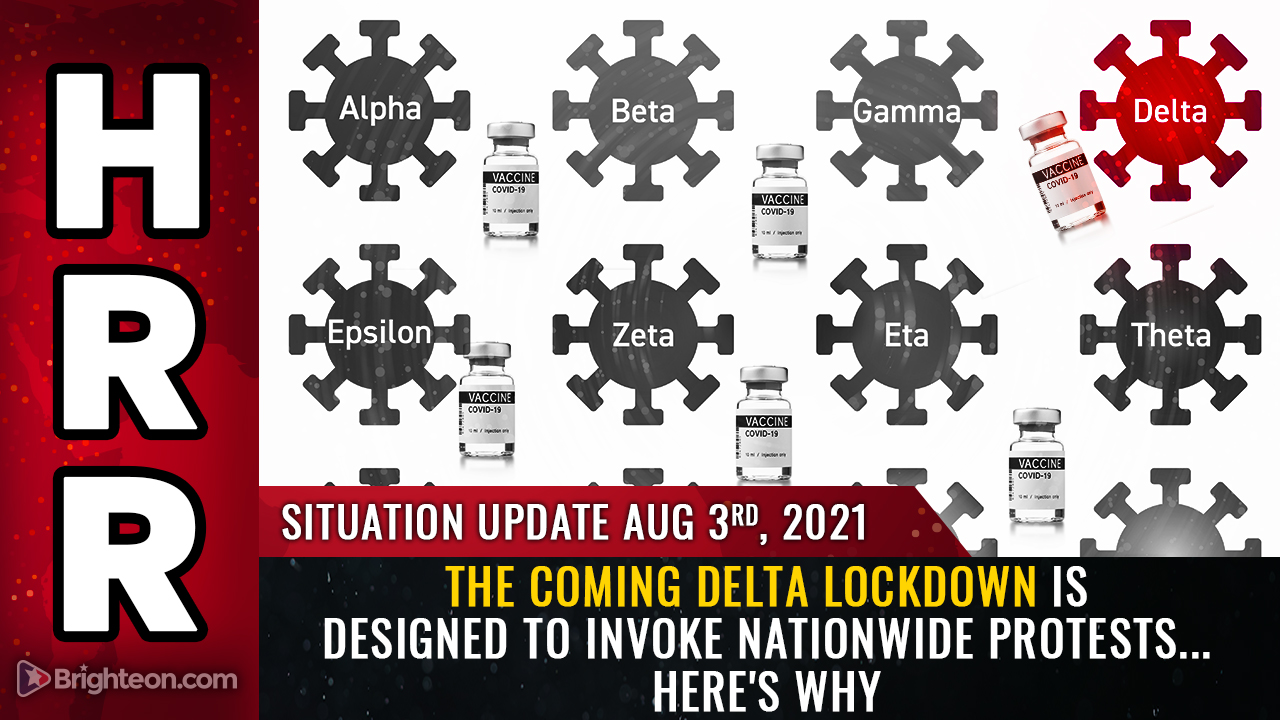 The coming Delta lockdown is DESIGNED to invoke nationwide protests so they can be exploited as a backdrop for false flag event to blame “anti-vaxxers”