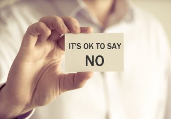 It’s Okay To Say “NO” To Others!