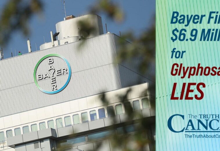 Bayer Fined $6.9 Million for Glyphosate Lies