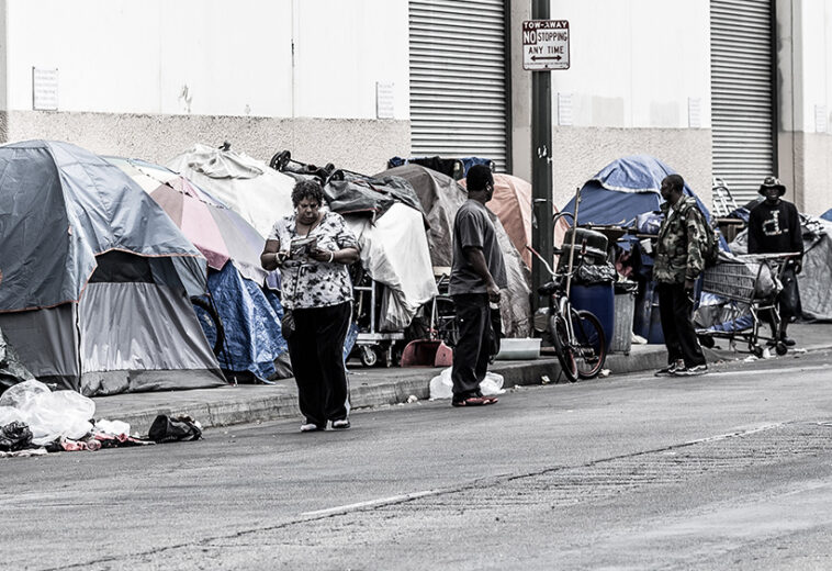 Number of homeless people in Los Angeles County surges to more than 75,000