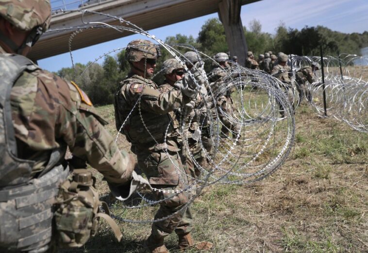 Supreme Court says federal government can REMOVE RAZOR WIRE Texas installed along the border… but Gov. Abbott DEFIES the order