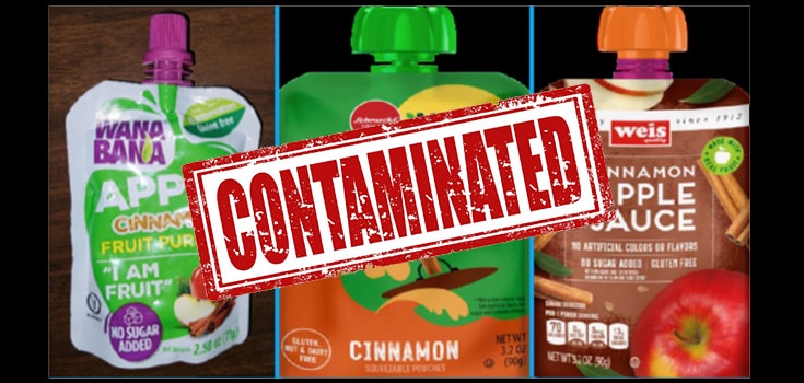 FDA: Children’s Applesauce PURPOSELY Contaminated with Heavy Metals